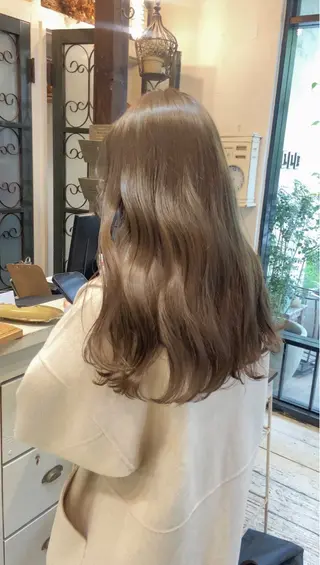 ロング カラー ダメージレス美容師 🌱水島侑理のヘアスタイル