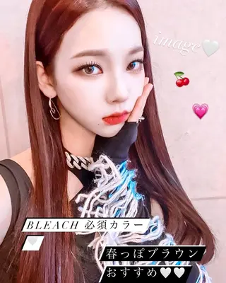 ロング 韓国 / 中国ヘア 🦋Noniのヘアスタイル