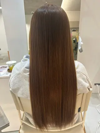 ロング カラー 透明感カラー/暗髪/ ブリーチ/reinaのヘアスタイル