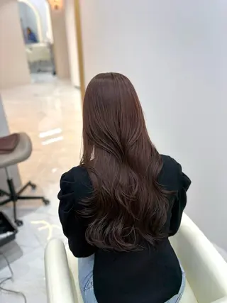 カラー 似合わせレイヤー🪽 グレージュ🪽のあのヘアスタイル