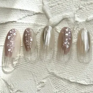 ネイル ⭐︎休業中の練習⭐︎ JNA認定講師髙橋のネイルデザイン