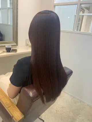 ロング カラー miel hair 新宿店 【ミエル ヘアー】所属・新宿西口から徒歩5分 石橋卓典のヘアスタイル