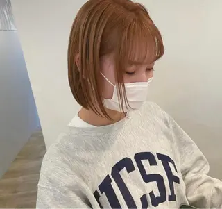 ショート カラー 透明感カラー/ボブ/ yuukaのヘアスタイル