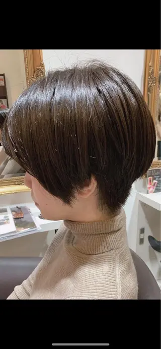 ショート カラー 韓国🇰🇷 ✂︎hair 内田愛のヘアスタイル