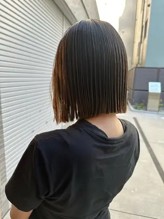 ショート sand osaka所属・きたやまこう /艶トリートメントのヘアスタイル