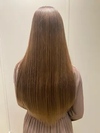 ロング カラー kawabe maikoのヘアスタイル