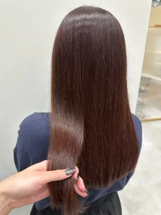 ロング カラー 🍓韓国ヘア レイヤ ーカット🍓笠原 葵のヘアスタイル