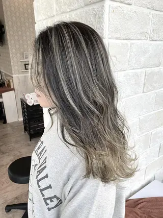 ミディアム カラー ANGELICA JR奈良店のヘアスタイル