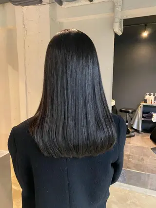 セミロング 艶髪/髪質改善/ MONSO山本のヘアスタイル