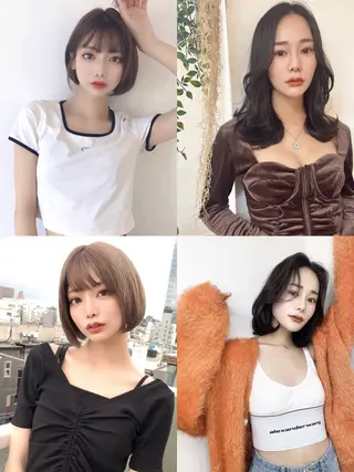 ミディアム シバタ ショウゴのヘアスタイル