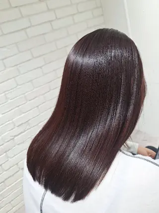 セミロング yolo.所属・夜特化型ヘアサロン 𓃱yolo.タナベのヘアスタイル