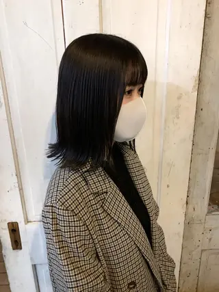 ミディアム カラー kimika🥑 メンズ/髪質改善のヘアスタイル