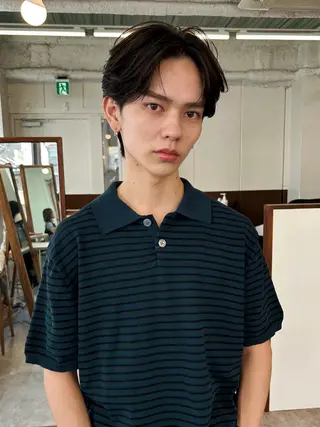 メンズ 横浜メンズ 特化タナカリョウのヘアスタイル