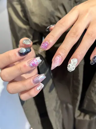 ネイル ハイトーン特化 pepe🎀のヘアスタイル