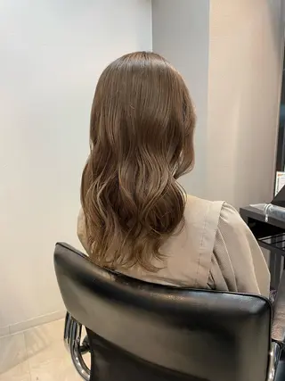 セミロング カラー 🍨モテベージュ🩰 miraiのヘアスタイル