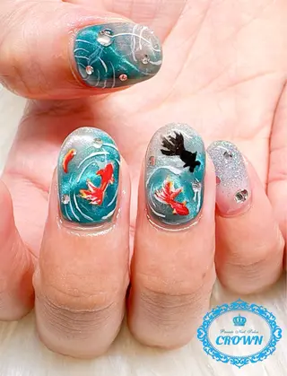 ネイル CROWN プライベートサロンのネイルデザイン