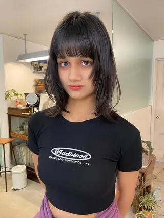 ミディアム 暖色カラー🧡 ボブ🧚‍♀️マナのヘアスタイル