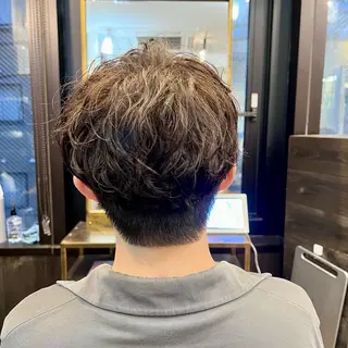 カラー パーマ メンズ アグヘアーシータ所属・🤩メンズカット/ パーマ山本🤩のヘアスタイル