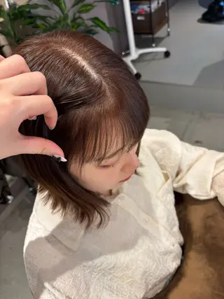 ショート 髪質改善/縮毛/トリ ートメント/平野広大のヘアスタイル