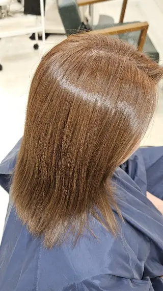 ミディアム 林慶吾/ショートボブ /デザインカラーのヘアスタイル