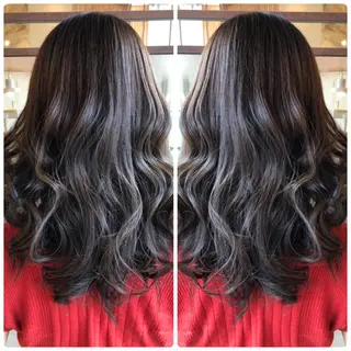 セミロング カラー 小山内 龍一郎 店長のヘアスタイル