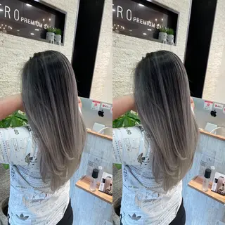 ロング Y Uのヘアスタイル