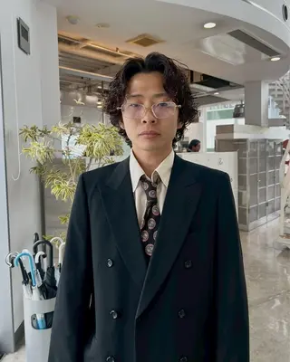 パーマ メンズ メンズパーマ🔥 似合わせカット渡邊のヘアスタイル