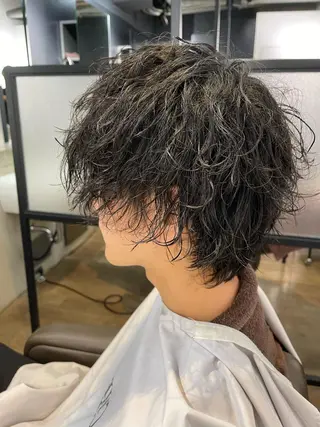 パーマ CHROM TOKYO ALT所属・🔥メンズ専門🔥 佐々木　パーマ大人気のヘアスタイル