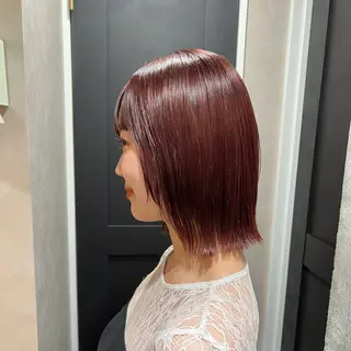 ミディアム カラー 🌷暖色カラー /Mina/渋谷🌷のヘアスタイル