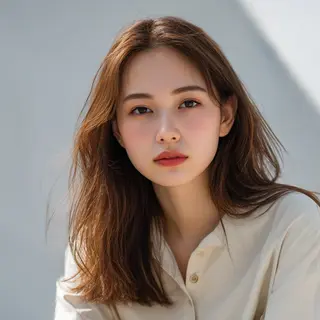 ロング 飯田 知将のヘアスタイル