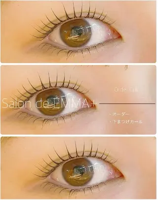 マツエク・マツパ EMMA plus．のマツエク・マツパデザイン