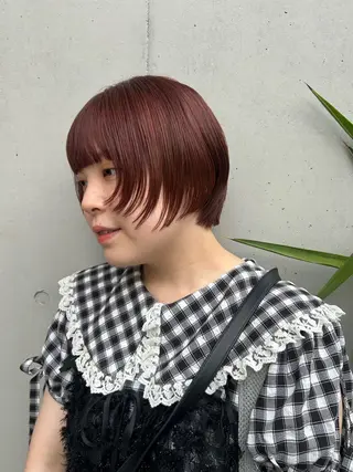 ショート カラー FOLK Akari /ショート/ボブ🐍のヘアスタイル