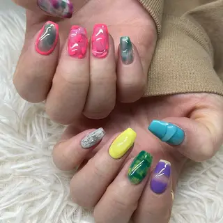 ネイル 🐕‍🦺Yappy 💗A-tanのネイルデザイン