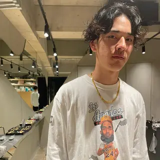 パーマ メンズ 🌈圧倒的デザイン パーマ 関和希のヘアスタイル