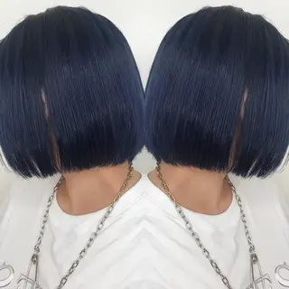 ショート カラー 竹内啓太 ボブのヘアスタイル