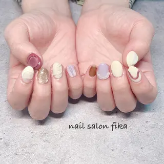 ネイル nail salon fikaのネイルデザイン