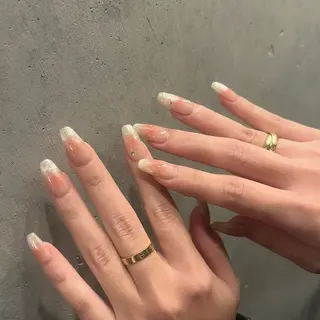 ネイル unwind ┊︎冬っぽネイル🧸のネイルデザイン