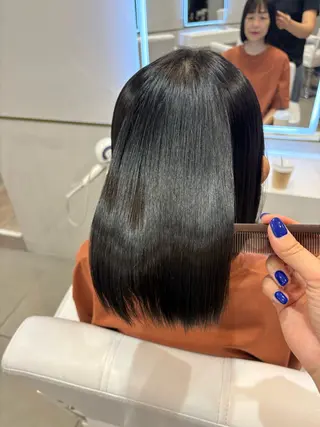 ミディアム Tia.所属・縮毛矯正／髪質改善 _MiMiのヘアスタイル