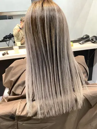 セミロング ✨透明感カラー✨ ✂️kouki✂️のヘアスタイル