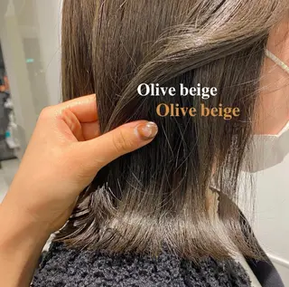 カラー フクダ ジュリのヘアスタイル