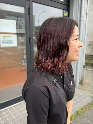 ショート N 秋田店【ナンバー】所属・sora/ 暖色カラー🌷のヘアスタイル