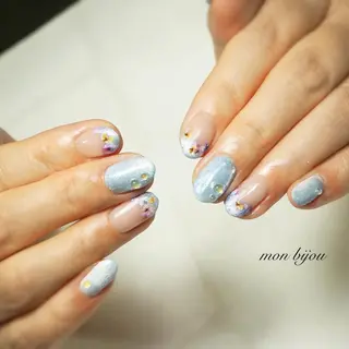 ネイル mon bijou 坪井のネイルデザイン