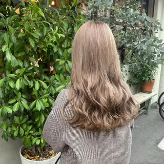 ロング カラー 竹内 春奈のヘアスタイル
