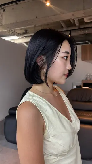 ショート green上野所属・mai / 透明感カラーのヘアスタイル