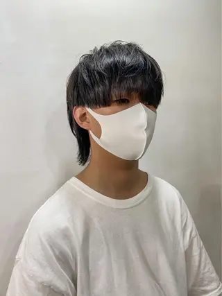 メンズ パーマ、髪質改善 菊地美月のヘアスタイル