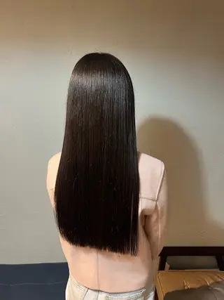 ロング パーマ キハコ豊橋岩田店所属・瀧本 知沙のヘアスタイル