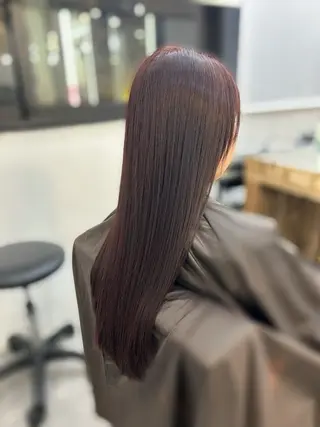 ロング カラー HARUKA 🤍のヘアスタイル