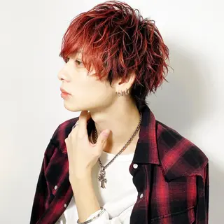 ショート カラー メンズ 大橋 拓巳のヘアスタイル