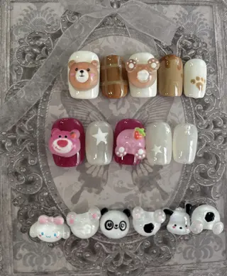 ネイル AB マツエクネイルサロンのネイルデザイン