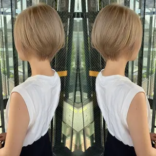 ショート カラー BOOTH share salon所属・ハタケヤマヨシキ ／BOOTHのヘアスタイル